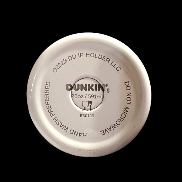 Dunkin Donuts 20oz Stainless Steel Tumbler - MINT CONDITION - Picture 3 of 5